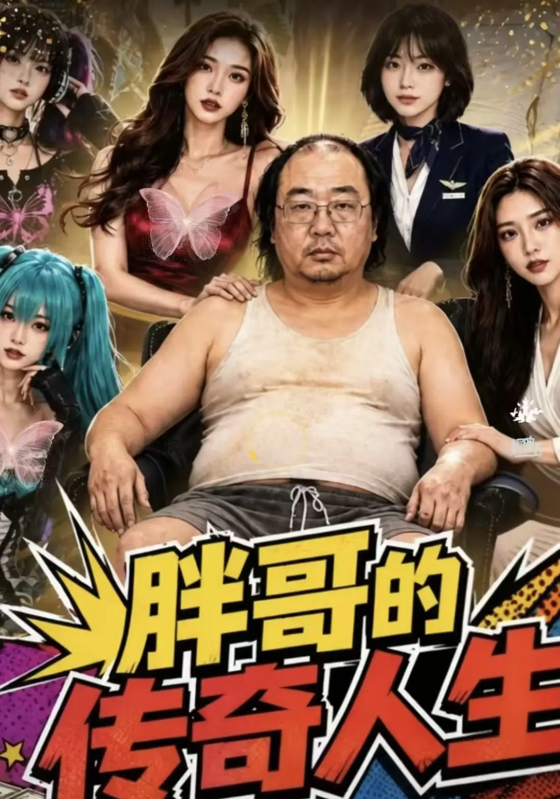 黄果魔改ai短剧《胖哥的传奇人生》全集-胖哥的传奇人生无广告免费在线观看-夸克迅雷百度云网盘直达下载-逆袭解气